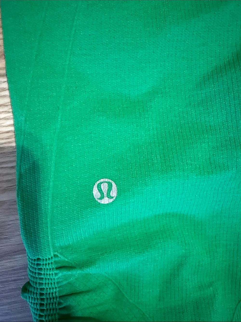 lululemon athletica Women’s In The Flow Green Ruched Crop Leggings